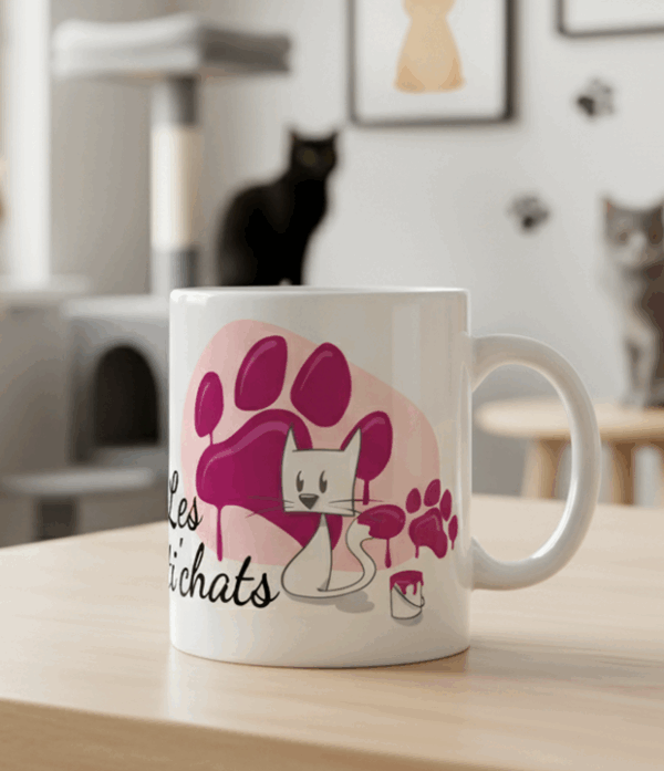 mug_blanc _Origine_ – Les Ti’Chats_ Mug "origine"